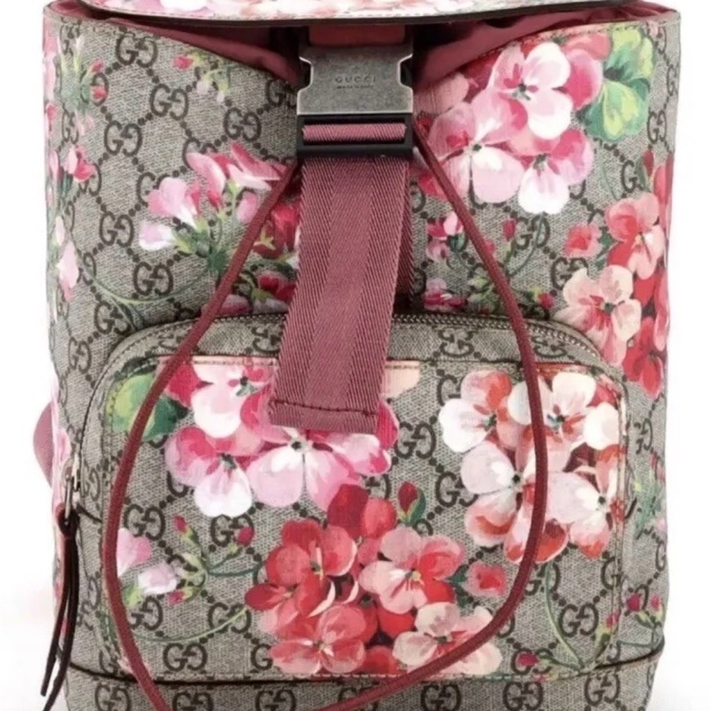 Gucci Bloom Floral Backpack Supreme Gucci Bloom Floral Backpack Supreme